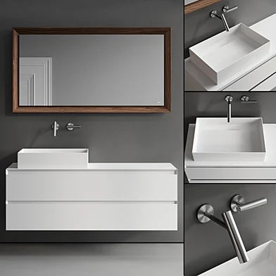 Falper Pure Vanity Unit Set 3