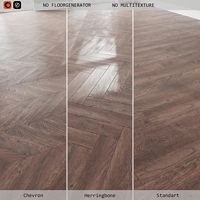 Floor laminate 108 Черный дуб
