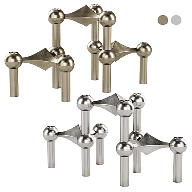Modular Candlesticks by Caesar Stoffi and Fritz Nagel / Модульный подсвечник