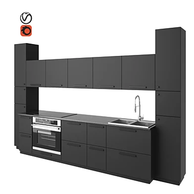 Modern kitchen KUNGSBACKA RECYCLED