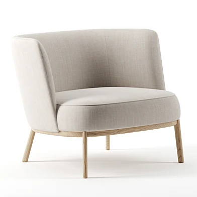 Shift Wood Low armchair by Offecct