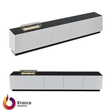 Тумба с биокамином Kronco Classik