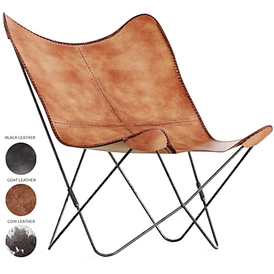 Fly armchair leathers