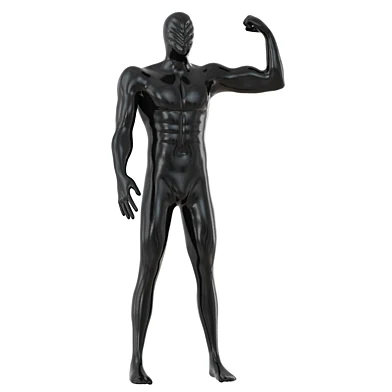 Male abstract sports mannequin 112