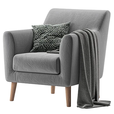Кресло Оденс Sherst Grey