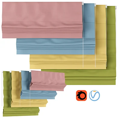 Roman Curtains 65 | Next | Cotton Blackout Roman Blind