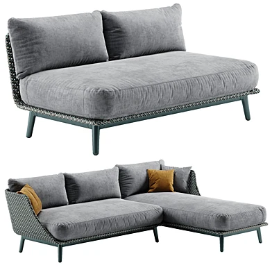 Dedon Mbarq sectional sofa