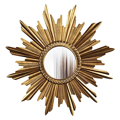 European sunburst mirror