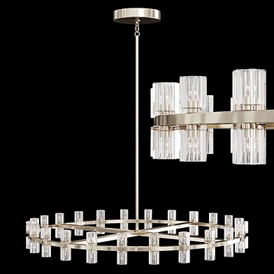 Restoration Hardware ARCACHON ROUND CHANDELIER 48 Nickel