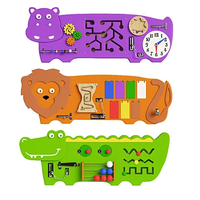 Busyboard african animals