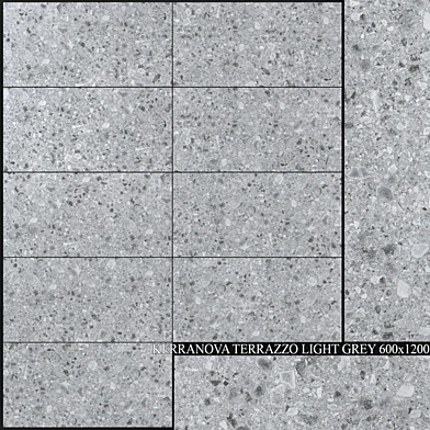 Kerranova Terrazzo Light Grey 600x1200