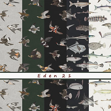 Дизайнерские обои Eden 21 pack 5