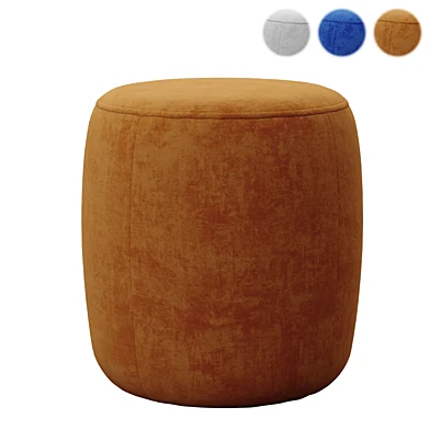 Willow velvet pouf by Tov