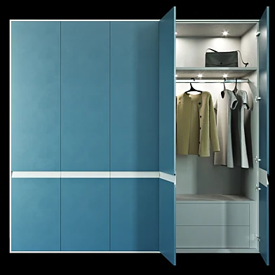 Modern laconic wardrobe 5