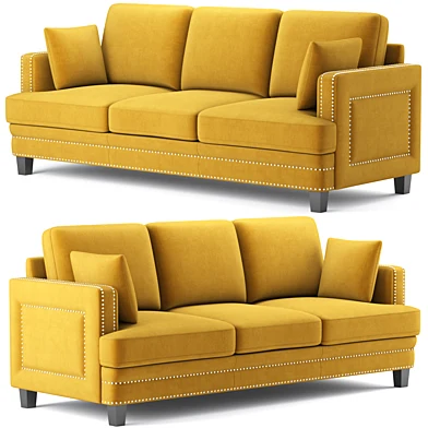 Ferrara Velvet Sofa Meridian Furniture