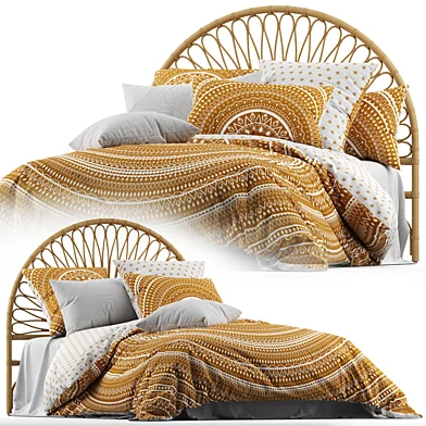 Home Republic Karma Quilted Cinnamon Quilt Cover