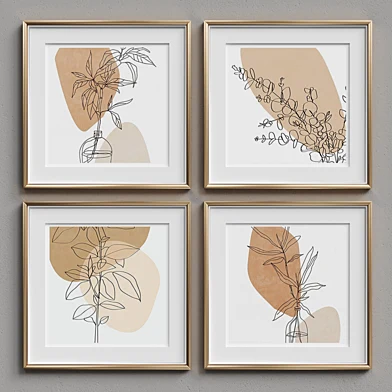 Nice Picture Frames Set 203