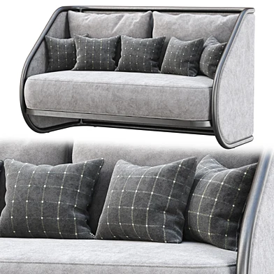 Carry velour loveseat CV11 / Двухместный велюровый диван