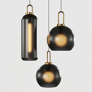 Pendant light Lampatron GAUSS Smoke _3