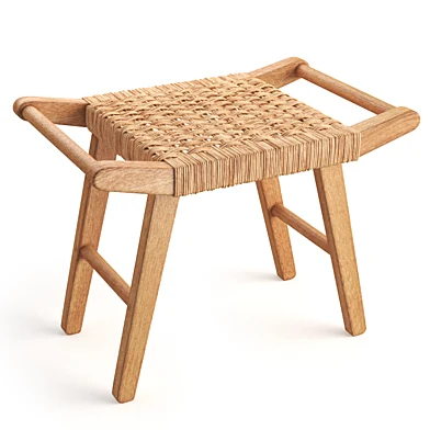 H&M Home Табурет с соломенным сиденьем