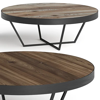 CroftHouseLA Reclaimed Patchwork Design Coffee Tables