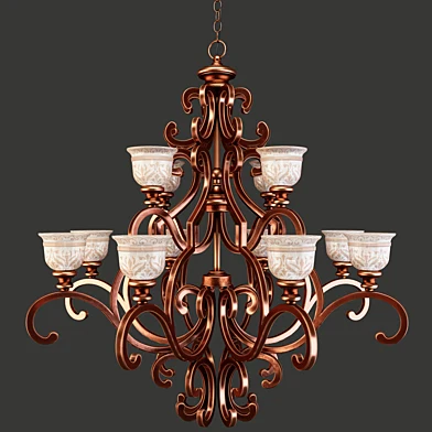 Люстра Norwalk 12 Lights Bronze Umber