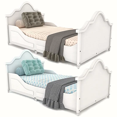 kidkraft raleigh toddler bed white