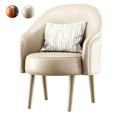 Amanda leather dining chair / Кожаное обеденное кресло