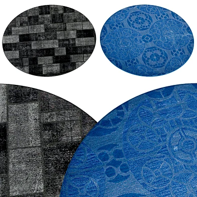 Circle rugs №018