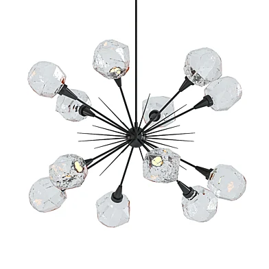 Gem 12 Light Sputnik Sphere LED Chandelier