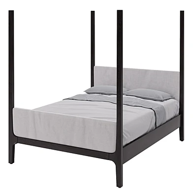 Melrose Canopy Queen Bed CB2