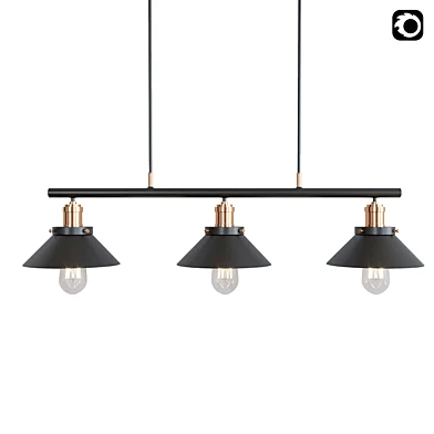 Three Light Pulley Pendant Light