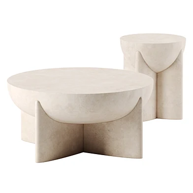 Monti Lava Stone coffee tables by West elm