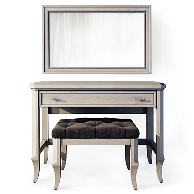 Столик туалетный с зеркалом Онтарио. Vanity, mirror, ottoman by Angstrem