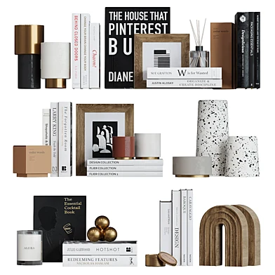Decor shelf set 15