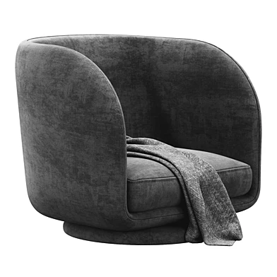 Chenille Lounge Chair by pottery barn teen