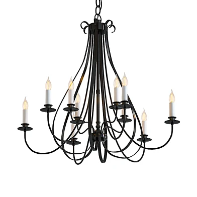 Nine light Chandelier