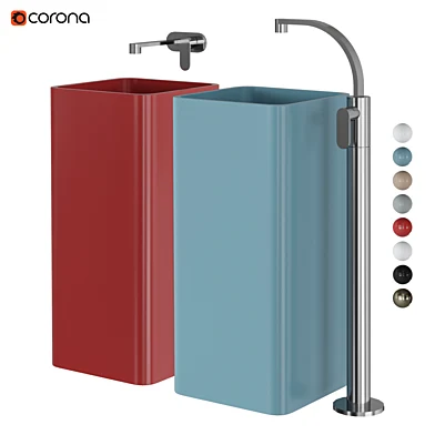 Monowash Ceramica Flaminia | Напольная раковина