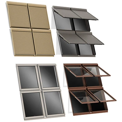 Мансардные окна / Roof windows Skylights
