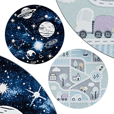 Circle rugs | №231