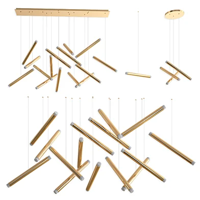 Dutti D0068 Gold Chandelier