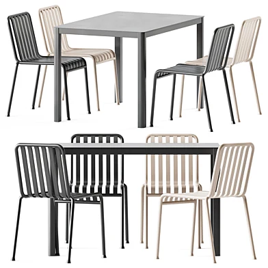 La Table by Arrmet and Palissade Chair by Hay / Садовая мебель