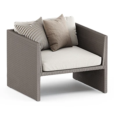Vitali sofa armchair by Janus et Cie