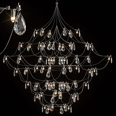 Люстра Quasar Crystal Galaxy 120cm