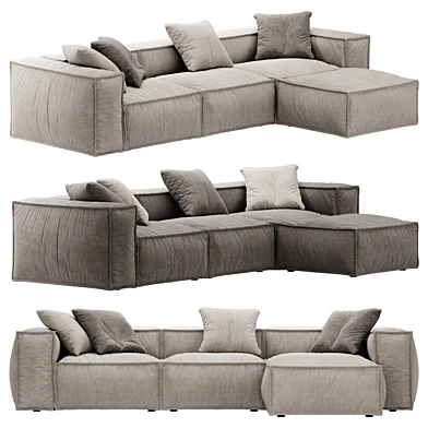 Lenonn 3 seater modular sofa by Westtwing collection