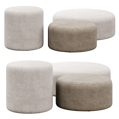 Folk pouf collection by noo.ma