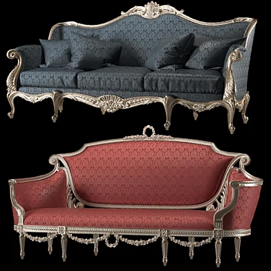 rococo sofas