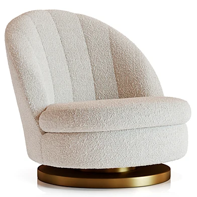 Mid-Century Modern Swivel & Slipper Lounge by Milo Baughman for Thayer Coggin