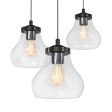 Bell Clear Glass Pendant