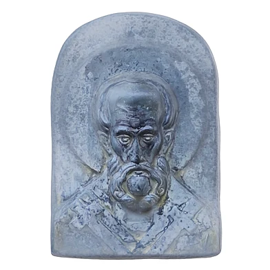 Stone image of Nicholas the Wonderworker